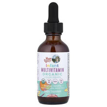 MaryRuth's infant multivitamin organic liquid drops bottle with dropper, orange vanilla