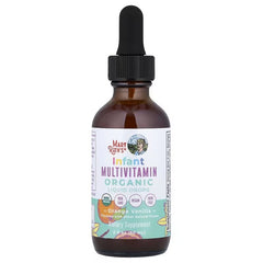 MaryRuth's, Organic Infant Multivitamin Liquid Drops, 6-12 Months, Orange Vanilla, 2 fl oz (60 ml)