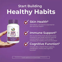 MaryRuth's, Organic Men's Multivitamin Gummies, Cherry & Raspberry, 60 Gummies