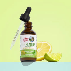 MaryRuth's, L-Theanine Liquid Drops, Lemon Lime, 2 fl oz (60 ml)