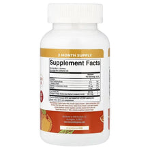 Vegan omega-3 gummies supplement bottle with Supplement Facts label