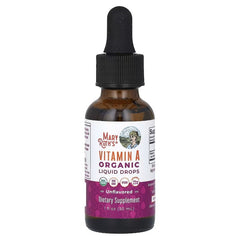 MaryRuth's, Organic Vitamin A Liquid Drops, Unflavoured, 750 mcg, 1 fl oz (30 ml)