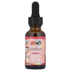 MaryRuth's, Organic Toddler Multivitamin Liquid Drops With Iron, 1-3 Years, Orange Vanilla, 1 fl oz (30 ml)