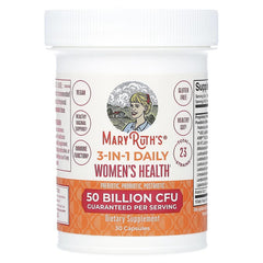 MaryRuth's, 3-in-1 Daily Women's Health, 50 Billion CFU, 30 Capsules