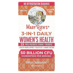 MaryRuth's, 3-in-1 Daily Women's Health, 50 Billion CFU, 30 Capsules