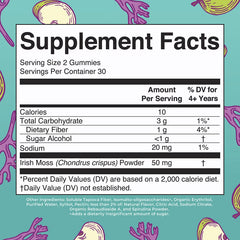 MaryRuth's, Sea Moss Gummies, Green Apple, 60 Gummies (25 mg per Gummy)