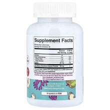 MaryRuth's sea moss gummies bottle back label with Supplement Facts and ingredients.