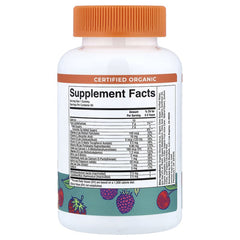 MaryRuth's, Organic Toddler Multivitamin & Postbiotics Gummies, Mixed Berry & Cherry, 60 Gummies