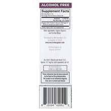 MaryRuth's milk thistle seed liquid extract supplement facts panel with barcode