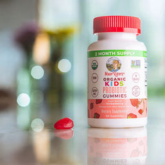 MaryRuth's, Organic Kids Probiotic Gummies, Strawberry, 60 Gummies