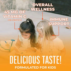 MaryRuth's, Organic Kids Vitamin C Liquid Drops, 4-13 Years, Orange Vanilla, 60 ml (2 fl oz)