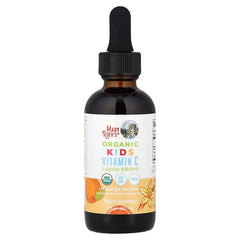 MaryRuth's, Organic Kids Vitamin C Liquid Drops, 4-13 Years, Orange Vanilla, 60 ml (2 fl oz)