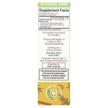 MaryRuth's Organic Turmeric Gold liquid extract supplement facts panel on back