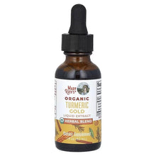 MaryRuth's Organic Turmeric Gold liquid extract dropper bottle with herbal blend label