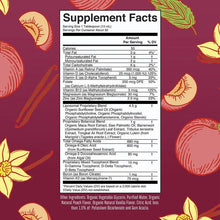 Supplement Facts panel on MaryRuth's men's multivitamin bottle