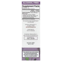 MaryRuth's herbal supplement bottle, supplement facts panel on reverse