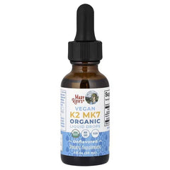MaryRuth's, Organic Vegan K2 MK7 Liquid Drops, Unflavoured, 1 fl oz (30 ml)