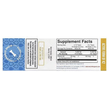 Vegan K2 MK7 organic liquid drops supplement facts panel on box
