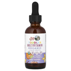 MaryRuth's, Organic Toddler Multivitamin Liquid Drops, 1-3 Years, Orange Vanilla, 2 fl oz (60 ml)