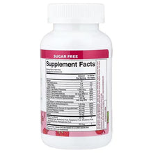 MaryRuth's women's multivitamin gummies supplement facts label, sugar free