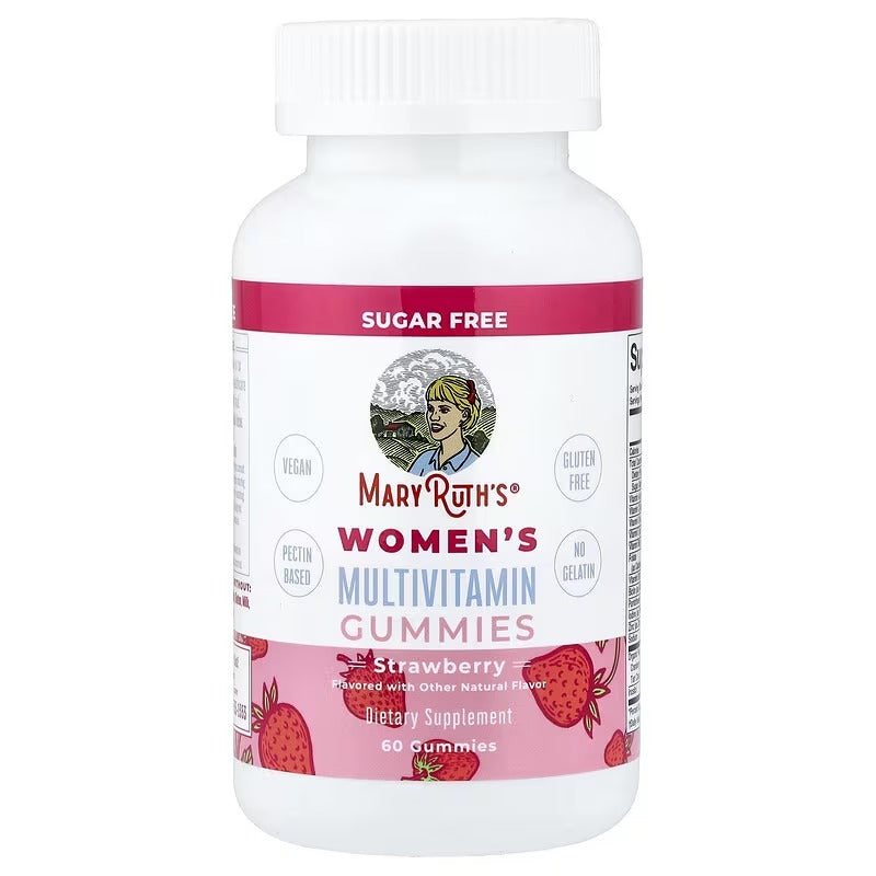 MaryRuth's, Women's Multivitamin Gummies, Strawberry, 60 Gummies