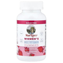 MaryRuth's women's multivitamin gummies bottle, sugar free strawberry flavor, 60 gummies