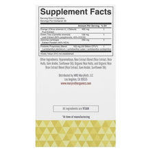 MaryRuth's Probiotic Weight+ Management Supplement Facts panel on box back