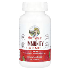 MaryRuth's, Immunity Gummies, Ages 4+, Cherry, 90 Gummies