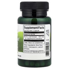 Swanson Vitamins, Full Spectrum® Buchu Leaf Extract, 100 mg, 60 Capsules