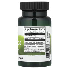 Swanson Vitamins Green Tea 500 mg Capsules