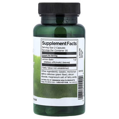 Swanson Vitamins Full Spectrum® Lemon Balm, 500 mg, 60 Capsules