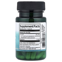 Swanson Vitamins, 5-HTP & Melatonin, 30 Capsules