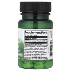 Swanson Vitamins Apple Cider Vinegar, 200 mg Tablets