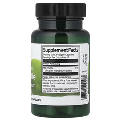 Swanson Vitamins Full Spectrum® Milk Thistle, 30 Vegan Capsules (0.5 g per Capsule)