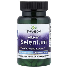Swanson Vitamins, Albion® Selenium, 200 mcg, 90 Vegan Capsules