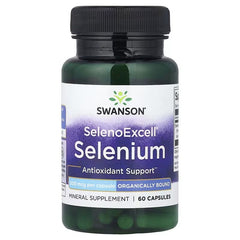 Swanson Vitamins, SelenoExcell®, Selenium, 200 mcg, 60 Capsules
