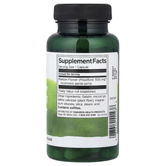 Swanson Vitamins, Full Spectrum® Passion Flower, 500 mg, 60 Capsules
