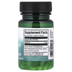 Swanson Vitamins Melatonin Capsules
