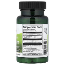 Guar Gum supplement bottle back label and black cap