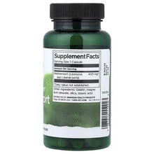 Swanson Full Spectrum Motherwort supplement facts label on bottle