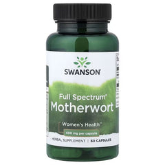 Swanson Vitamins, Full Spectrum Motherwort, 400 mg, 60 Capsules