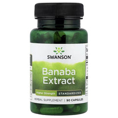 Swanson Vitamins, Banaba Extract, 90 Capsules (60 mg per Capsule)