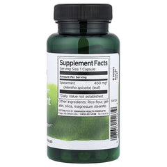 Swanson Vitamins, Full Spectrum® Spearmint Leaf, 400 mg, 60 Capsules