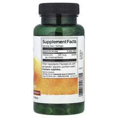 Swanson Vitamins Vitamin D3, Highest Potency, 125 mcg (5,000 IU)