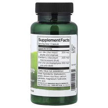 Swanson Herbal Urinary Care supplement bottle back label with Supplement Facts and serving size