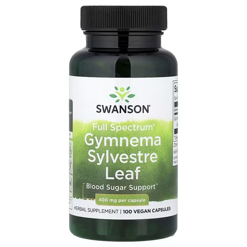 Swanson Vitamins, Full Spectrum® Gymnema Sylvestre Leaf, 400 mg, 100 Vegan Capsules