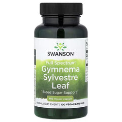 Swanson Vitamins, Full Spectrum® Gymnema Sylvestre Leaf, 400 mg, 100 Vegan Capsules