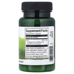 Swanson Vitamins, Full Spectrum® Fo-Ti, 500 mg, 60 Capsules