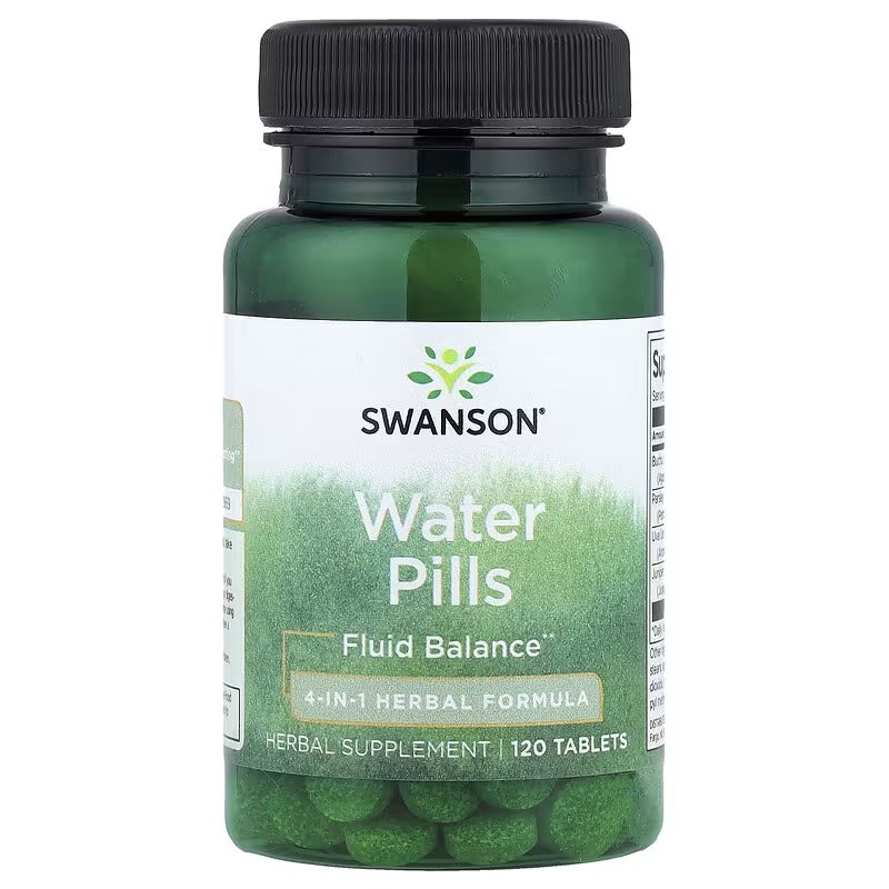 Swanson Vitamins, Water Tablets, 120 Tablets