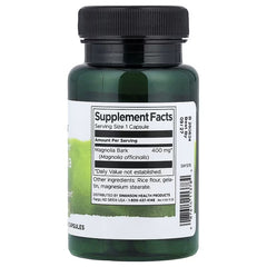 Swanson Vitamins, Full Spectrum® Magnolia Bark, 400 mg, 60 Capsules